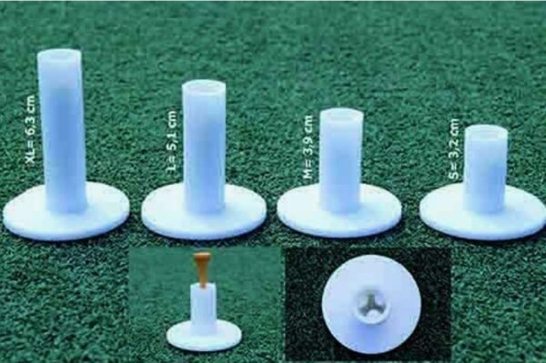 tee plastique golf